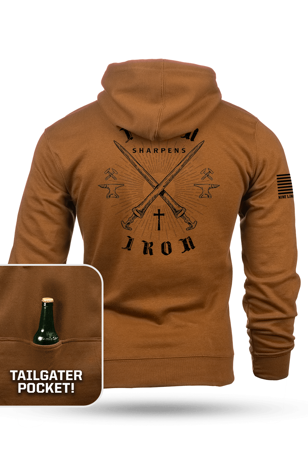 Proverbs 27:17 - Tailgater Hoodie