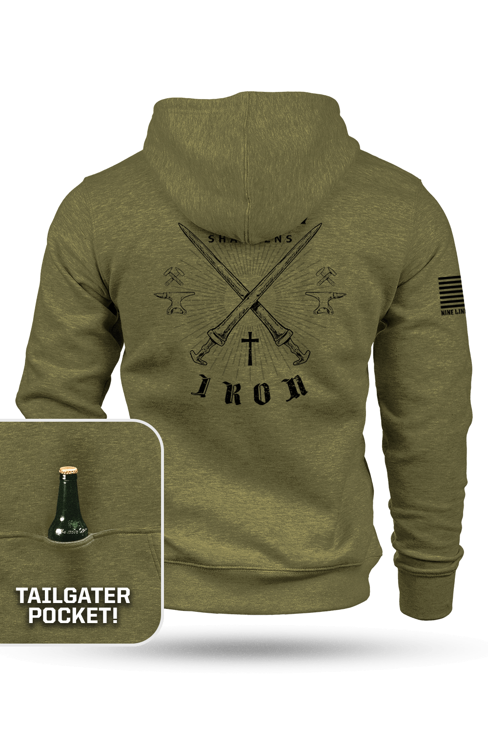 Proverbs 27:17 - Tailgater Hoodie