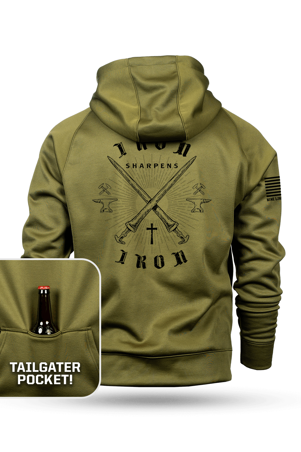 Proverbs 27:17 - Tailgater Hoodie