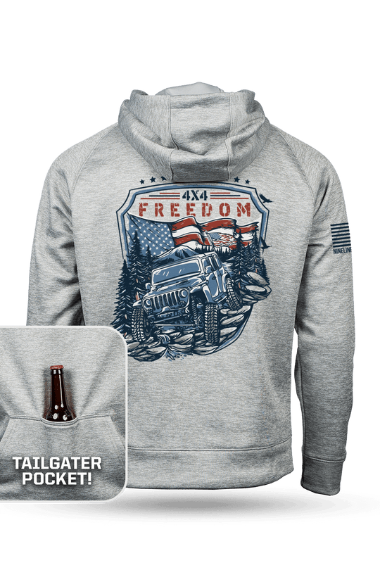 Raglan Tailgater Hoodie - 4x4 Freedom