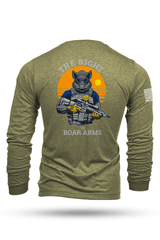 Right to Boar Arms - Long - Sleeve Shirt