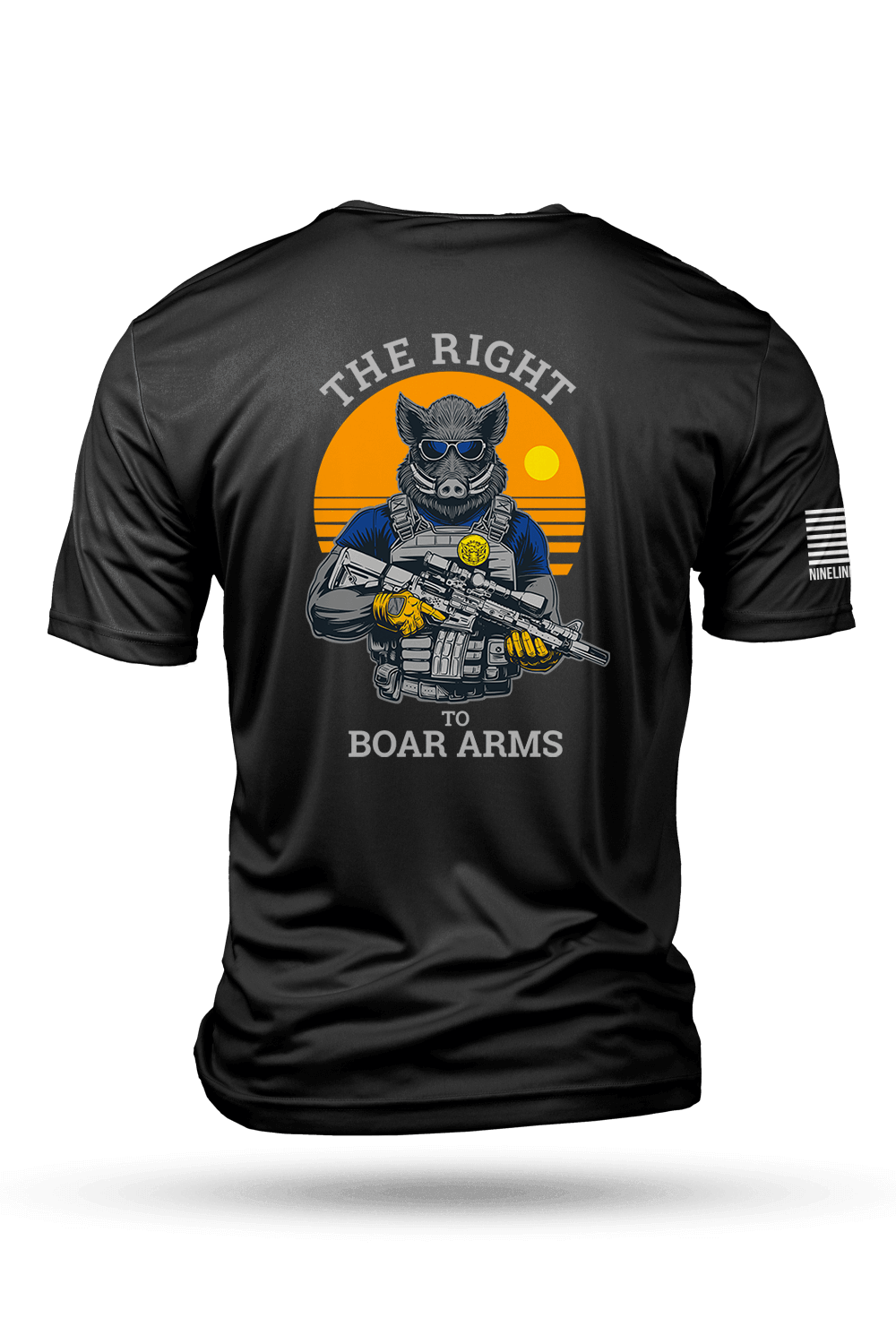 Right to Boar Arms - Men's Moisture Wicking T-Shirt