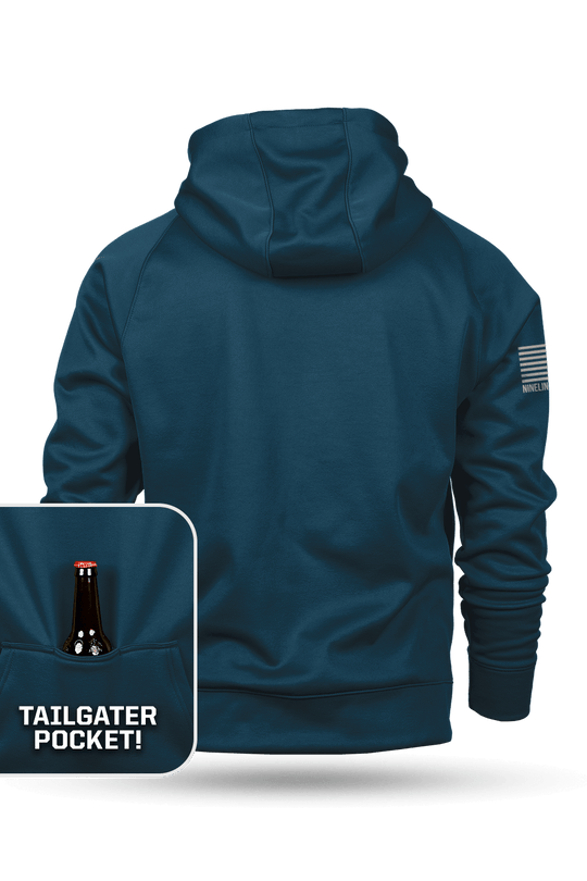 RQ - 7 Shadow - Raglan Tailgater Hoodie