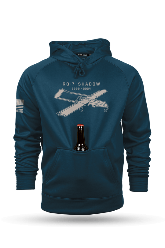 RQ - 7 Shadow - Raglan Tailgater Hoodie