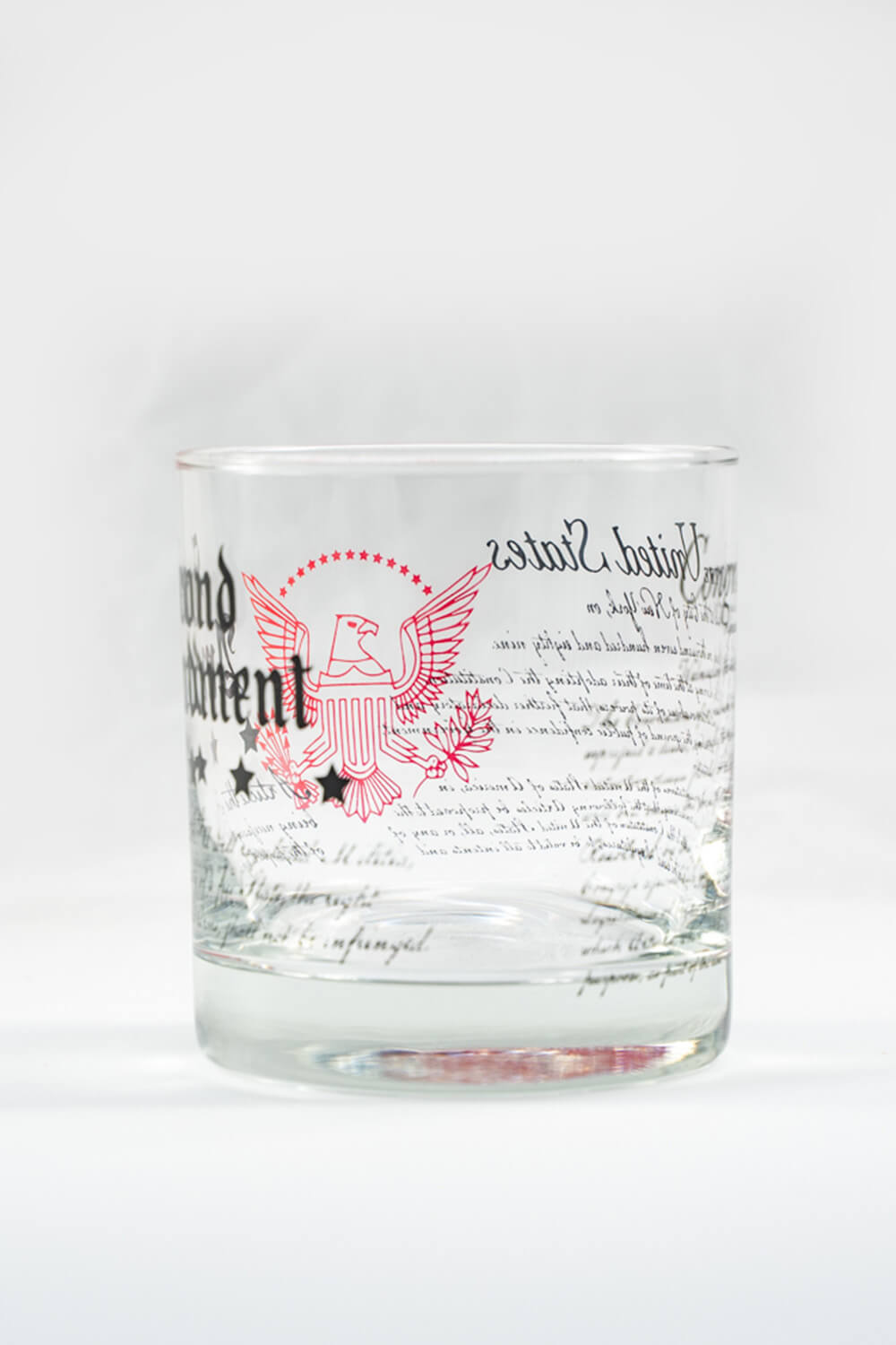 Second Amendment Whiskey Glass