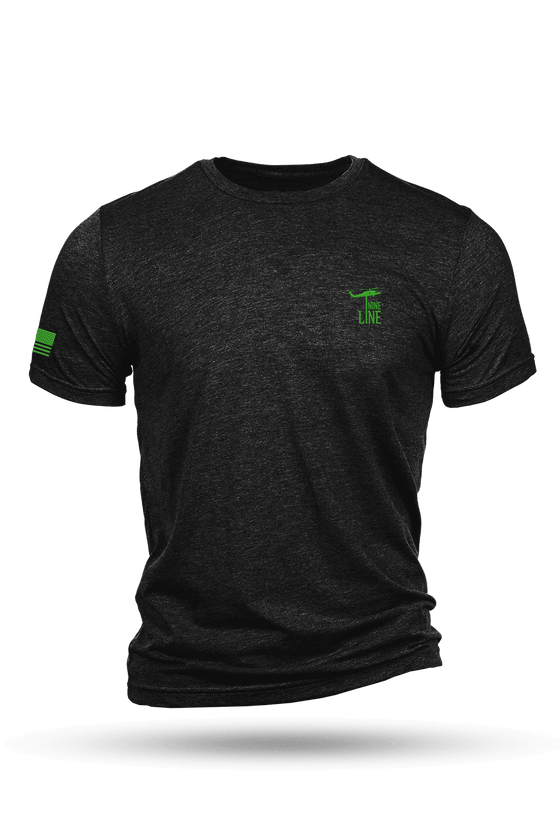 Silicone Dropline Logo - T-Shirt (Night Vision Edition)