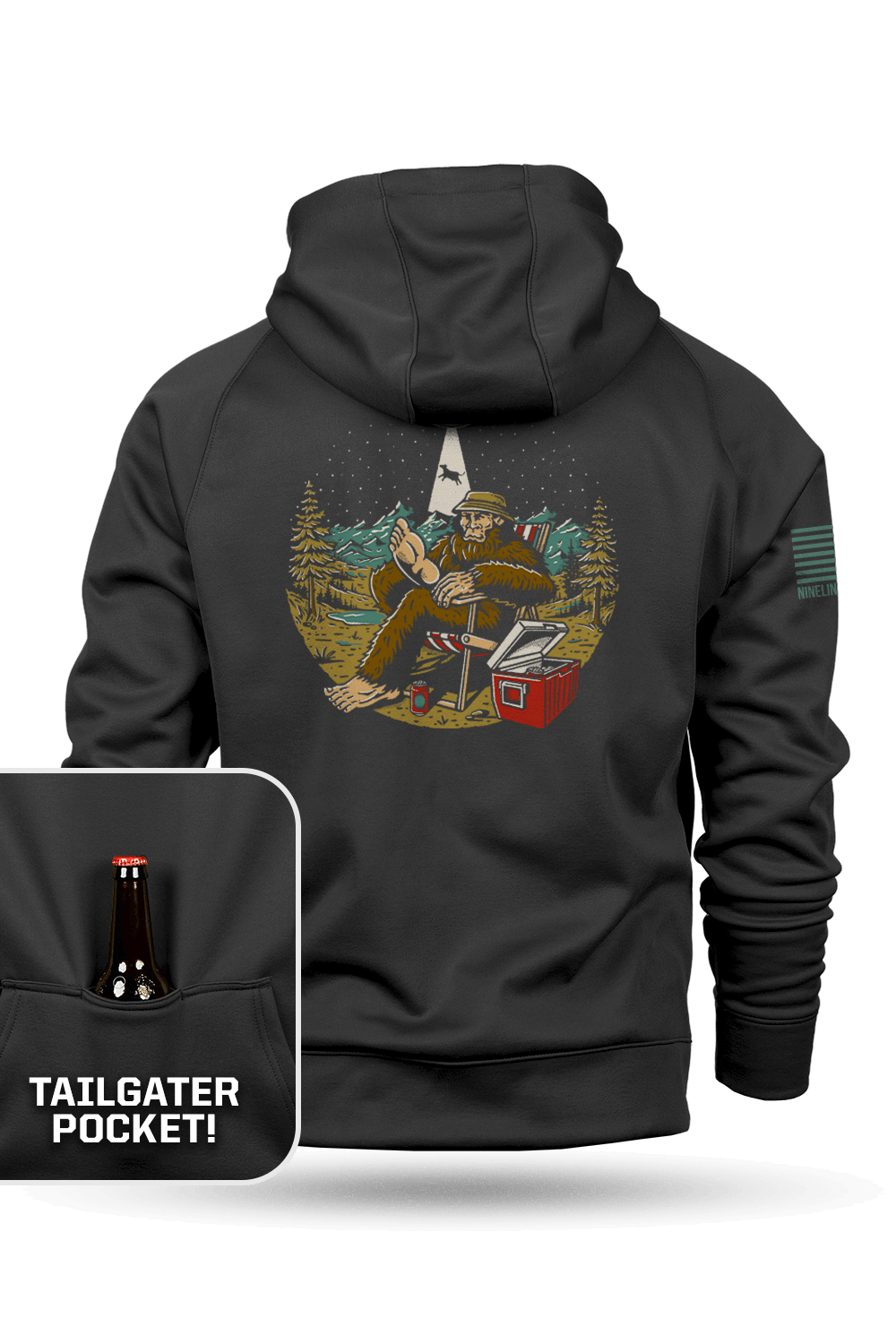 Squatch Outdoors - Raglan Tailgater Hoodie