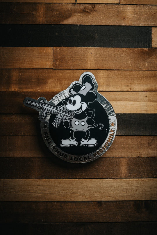 Steamboat Willie - Molten Metal Wall Art