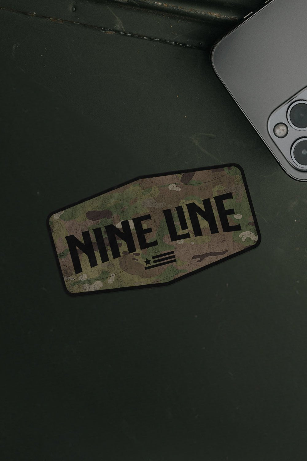 Sticker - Nine Line Camo