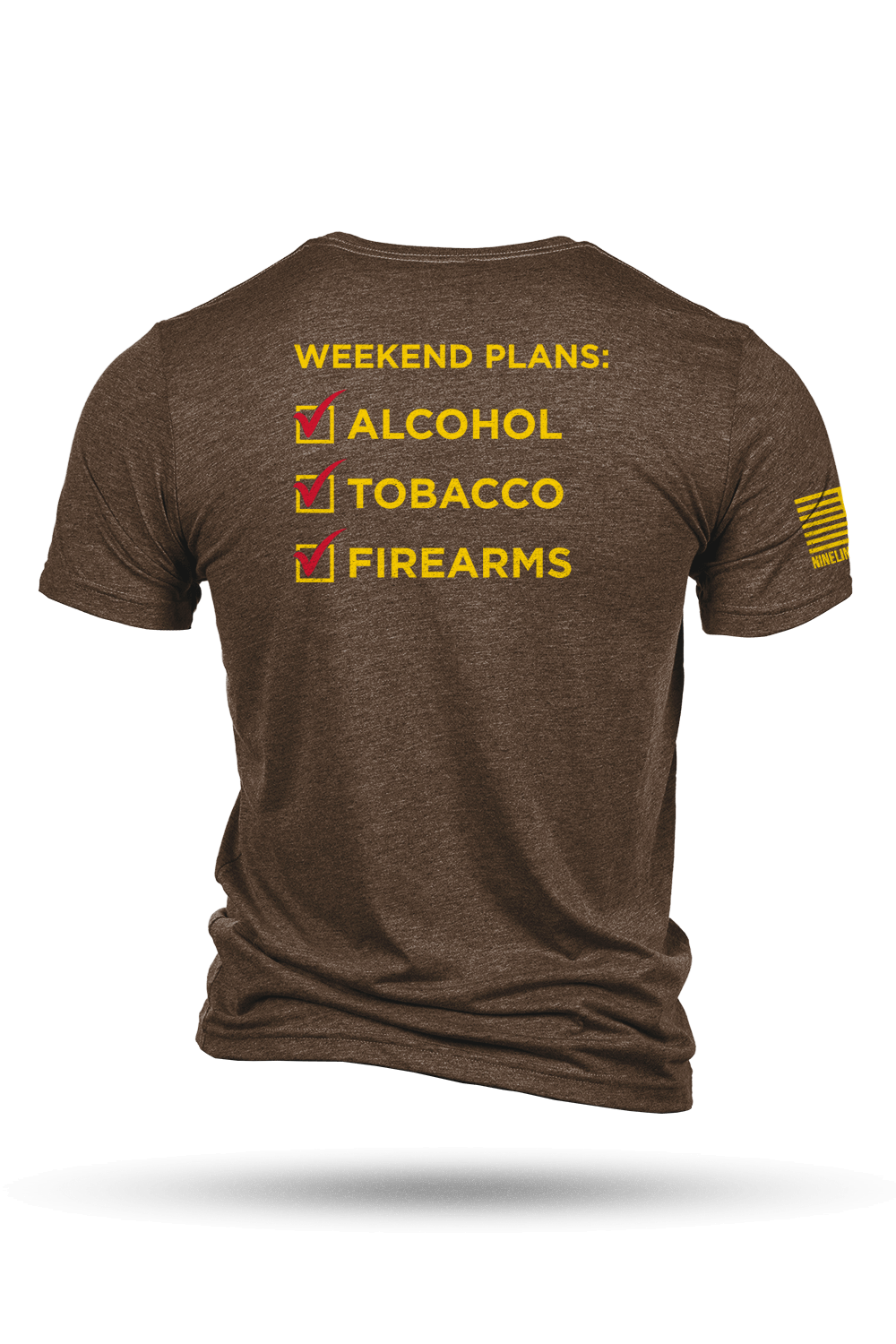 T-Shirt - ALCOHOL. TOBACCO. FIREARMS