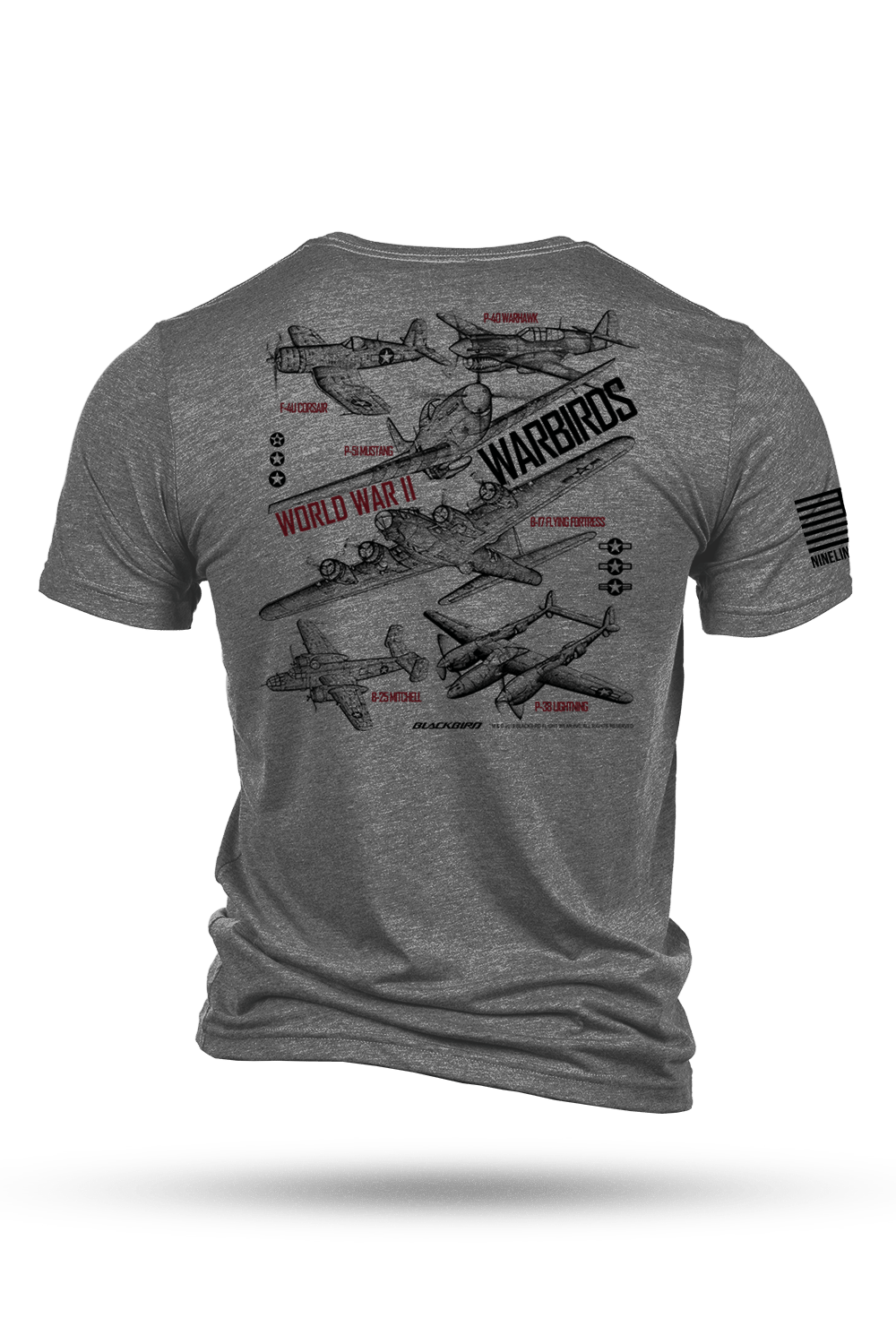 T - Shirt - Blackbird - WW2 WARBIRDS #1