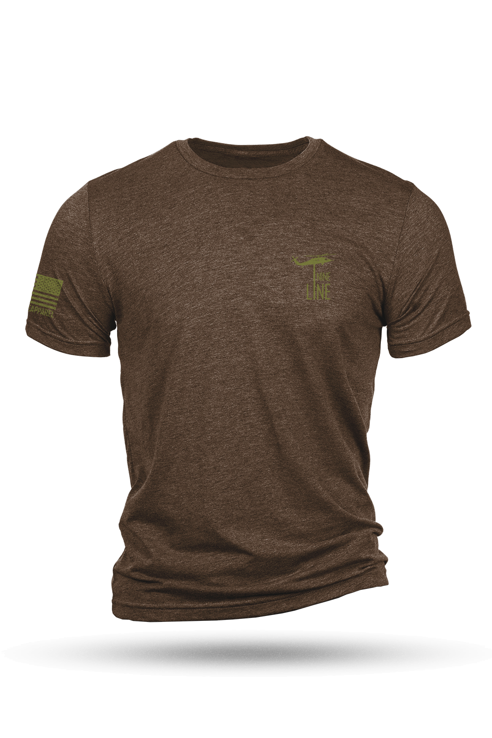 T-Shirt - Green Drop Line Logo