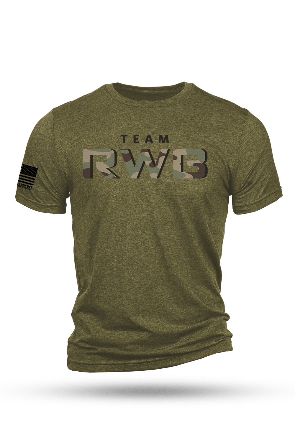 T - Shirt - Team RWB Camo Eagle