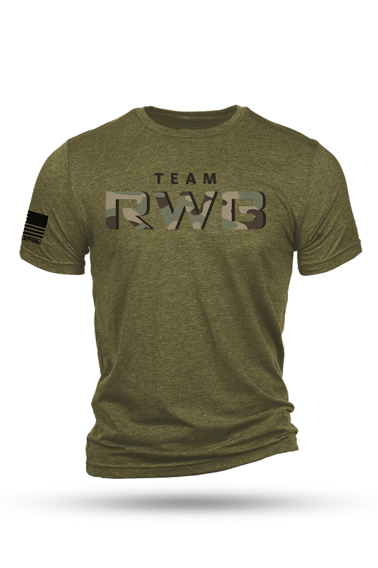 T - Shirt - Team RWB Camo Eagle