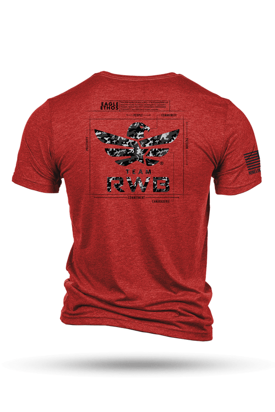 T - Shirt - Team RWB Eagle Ethos Schematic