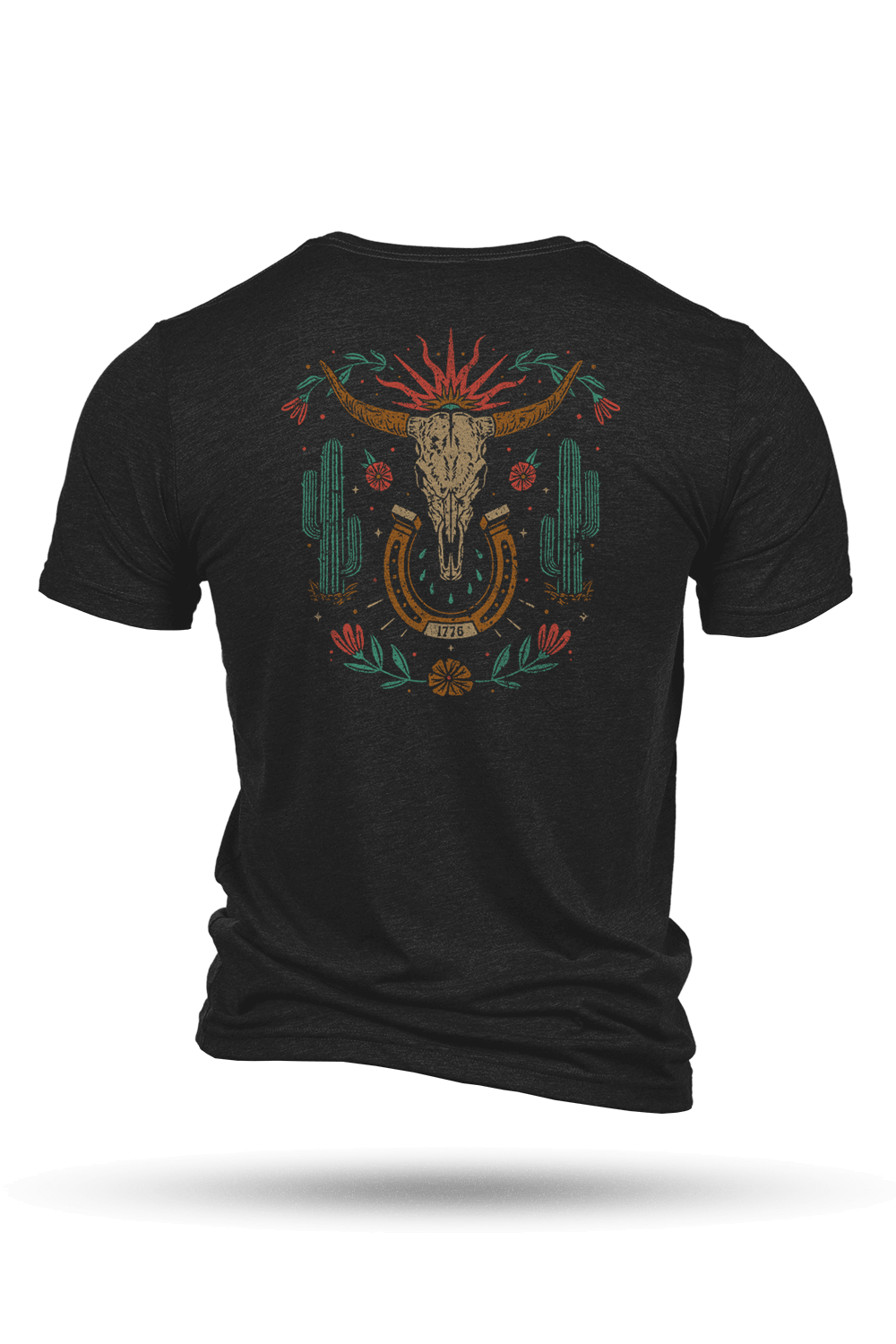 T - Shirt - Western Cow Skull