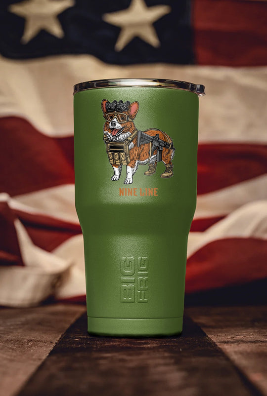 Tactical Corgi - Big Frig 20 oz Tumbler