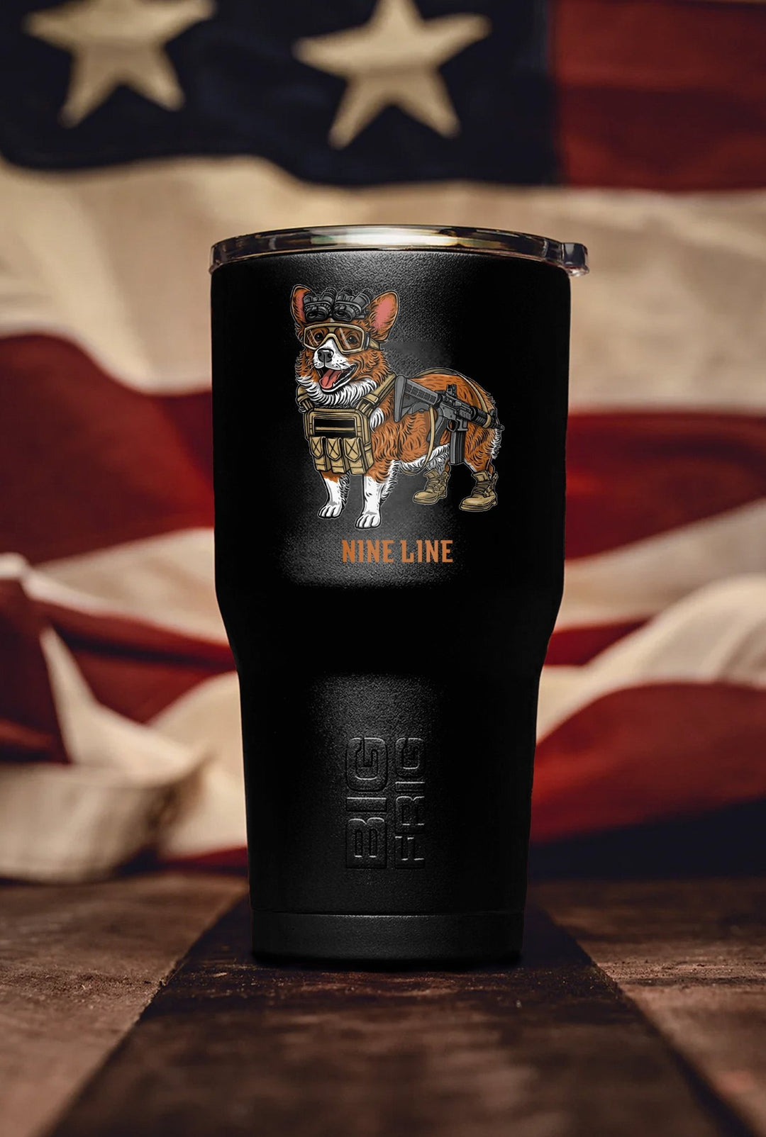 Tactical Corgi - Big Frig 20 oz Tumbler