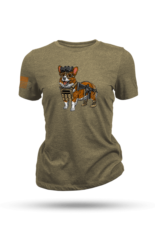 Tactical Corgi - Women's T-Shirt