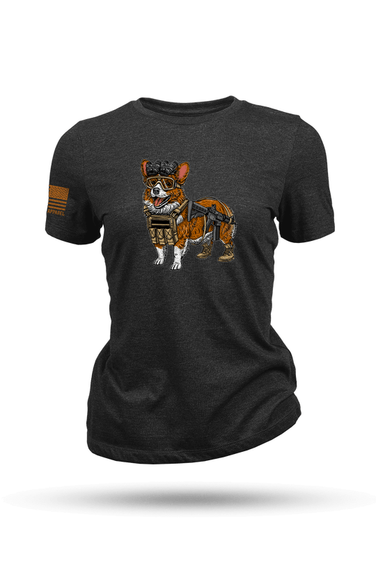 Tactical Corgi - Women's T-Shirt