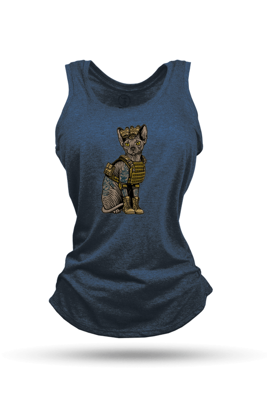 Tactical Sphynx - Women's Racerback Tank