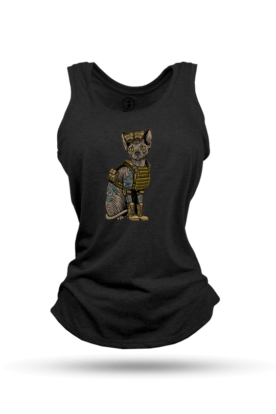 Tactical Sphynx - Women's Racerback Tank