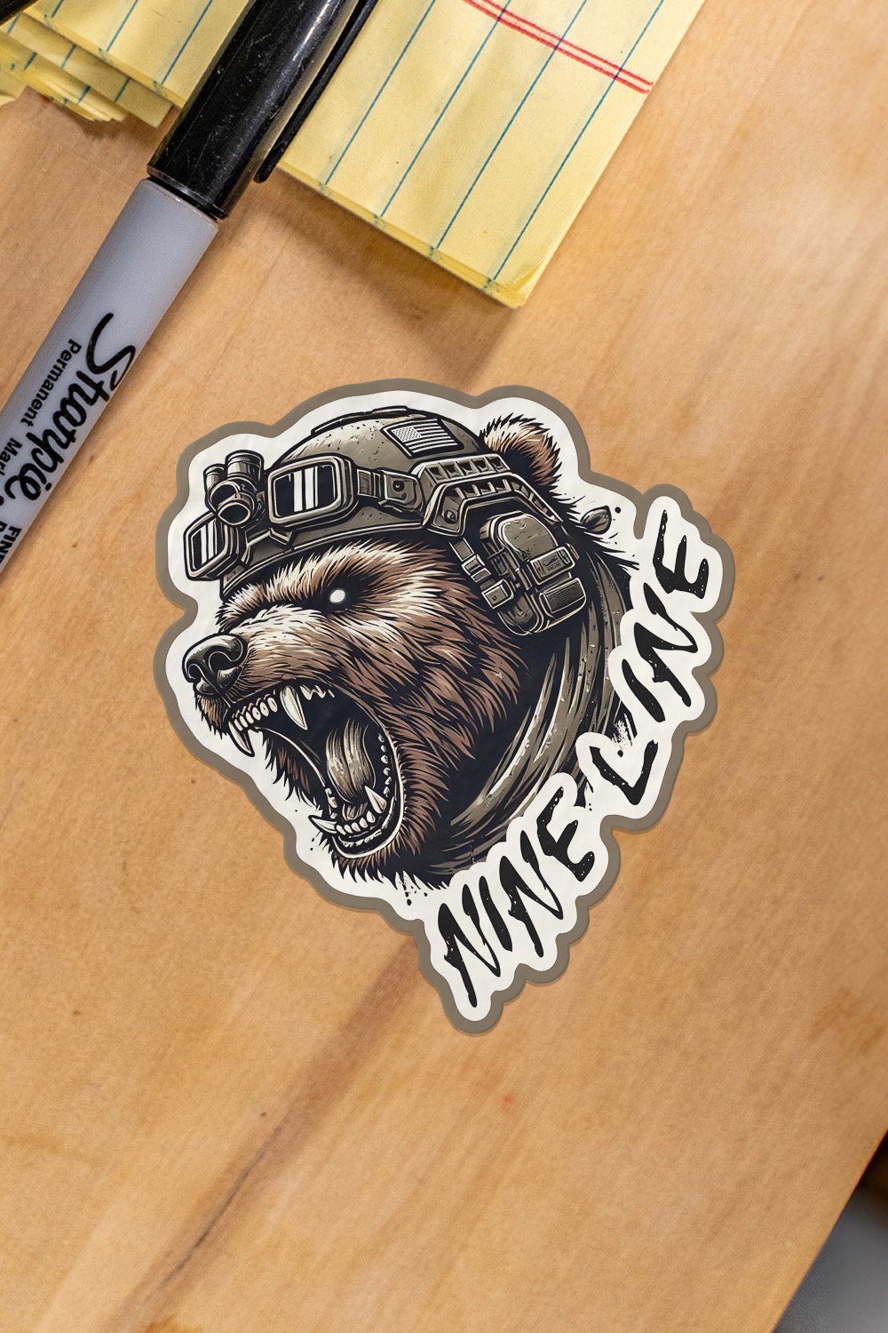 Tactigrizz - Sticker