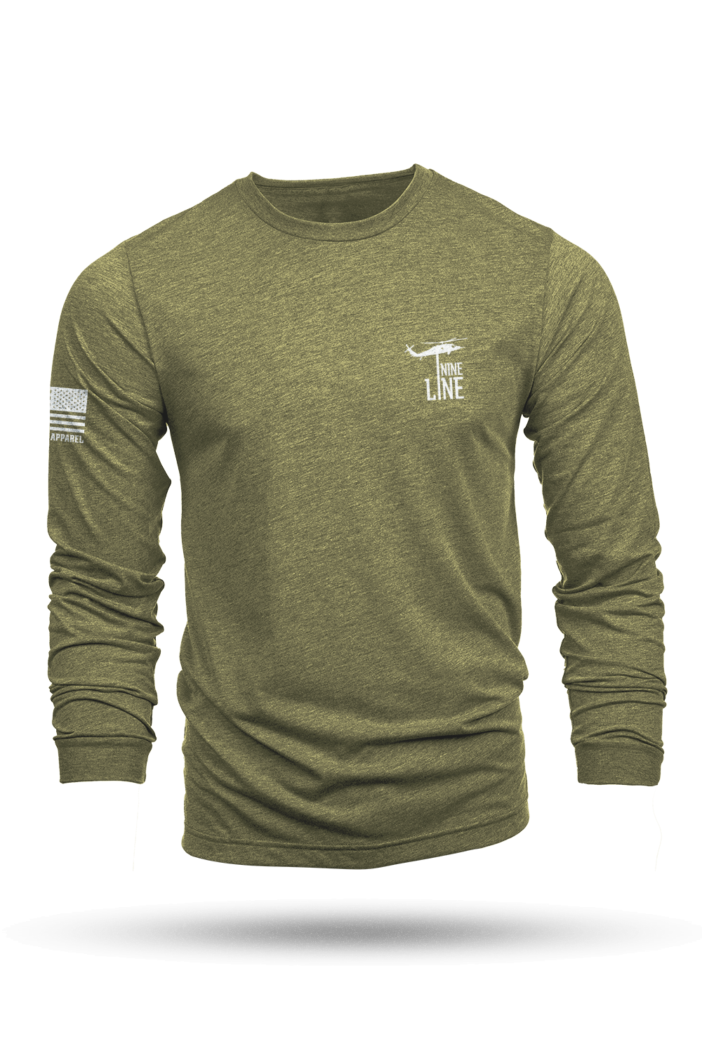 Texas Flag Schematic - Long - Sleeve Shirt