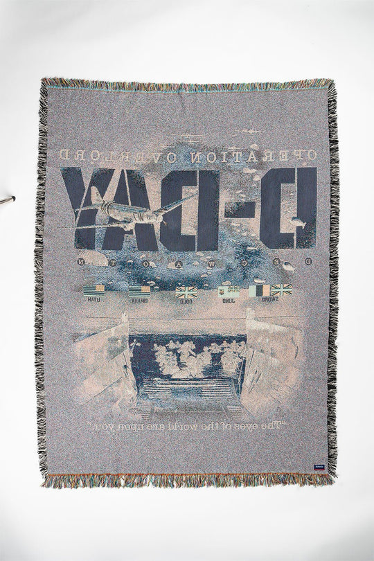 The History List Commemorative D - Day Blanket