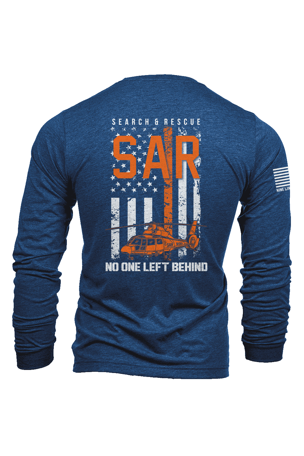 Thin Orange Line - Long - Sleeve Shirt