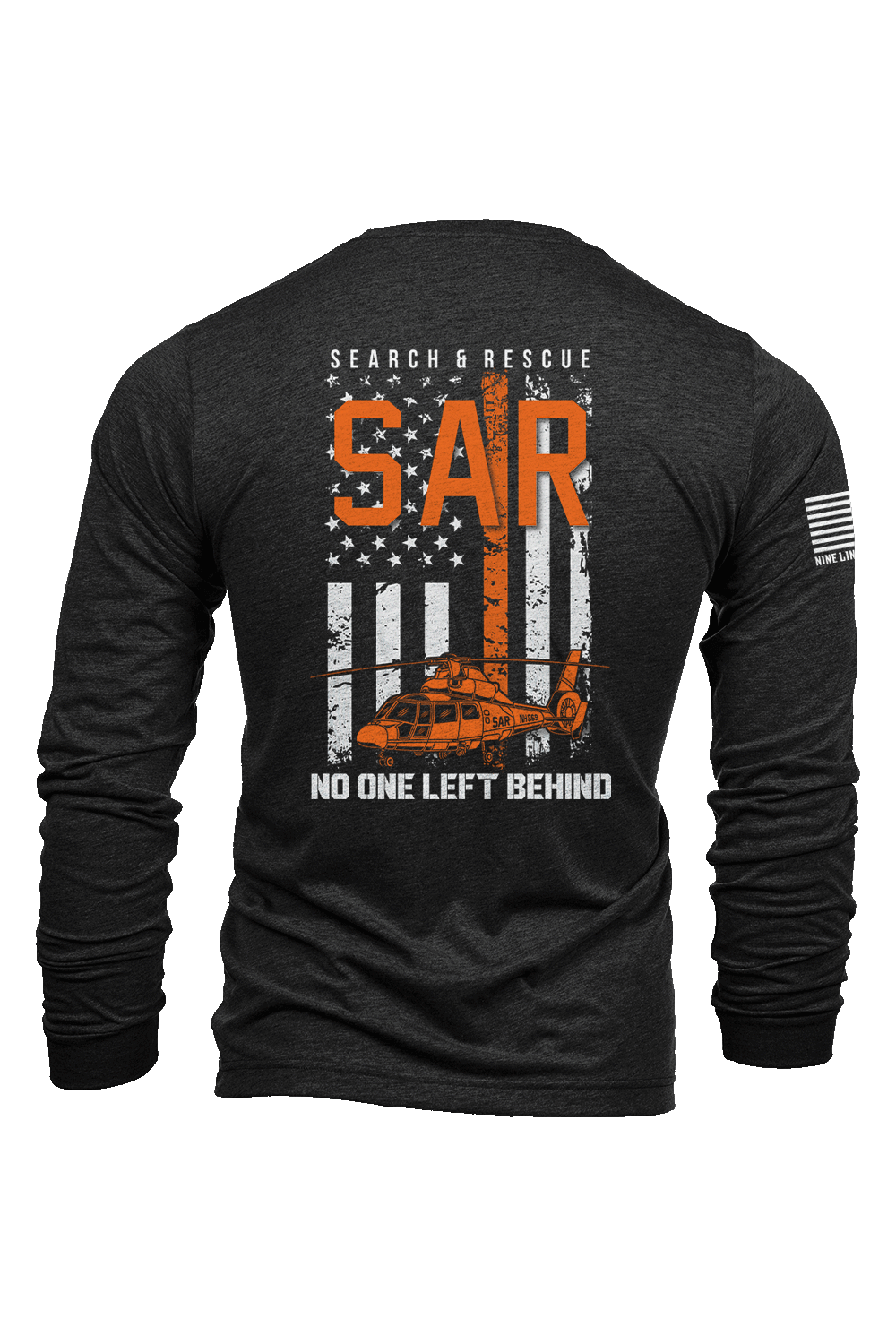 Thin Orange Line - Long - Sleeve Shirt