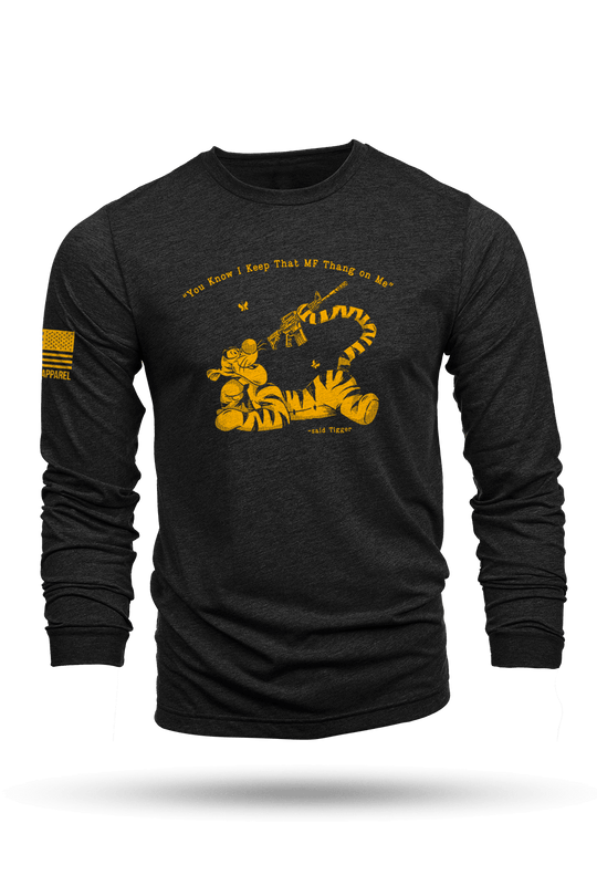 Trigger Tigger - Long - Sleeve Shirt