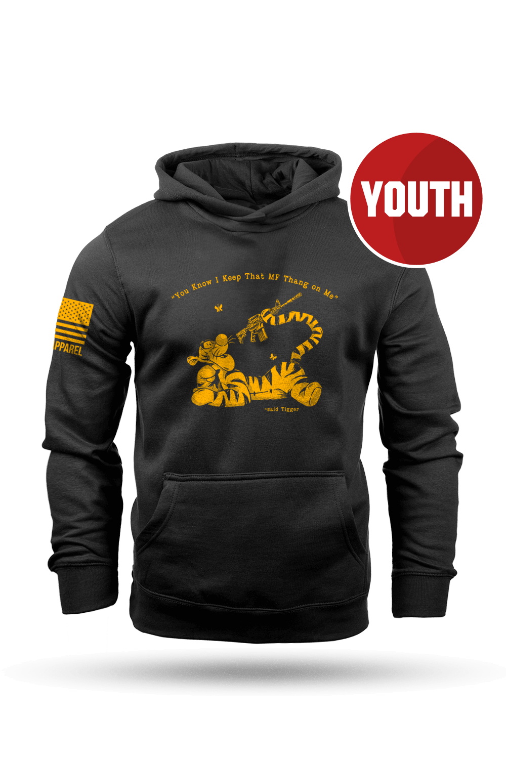 Trigger Tigger - Youth Hoodie