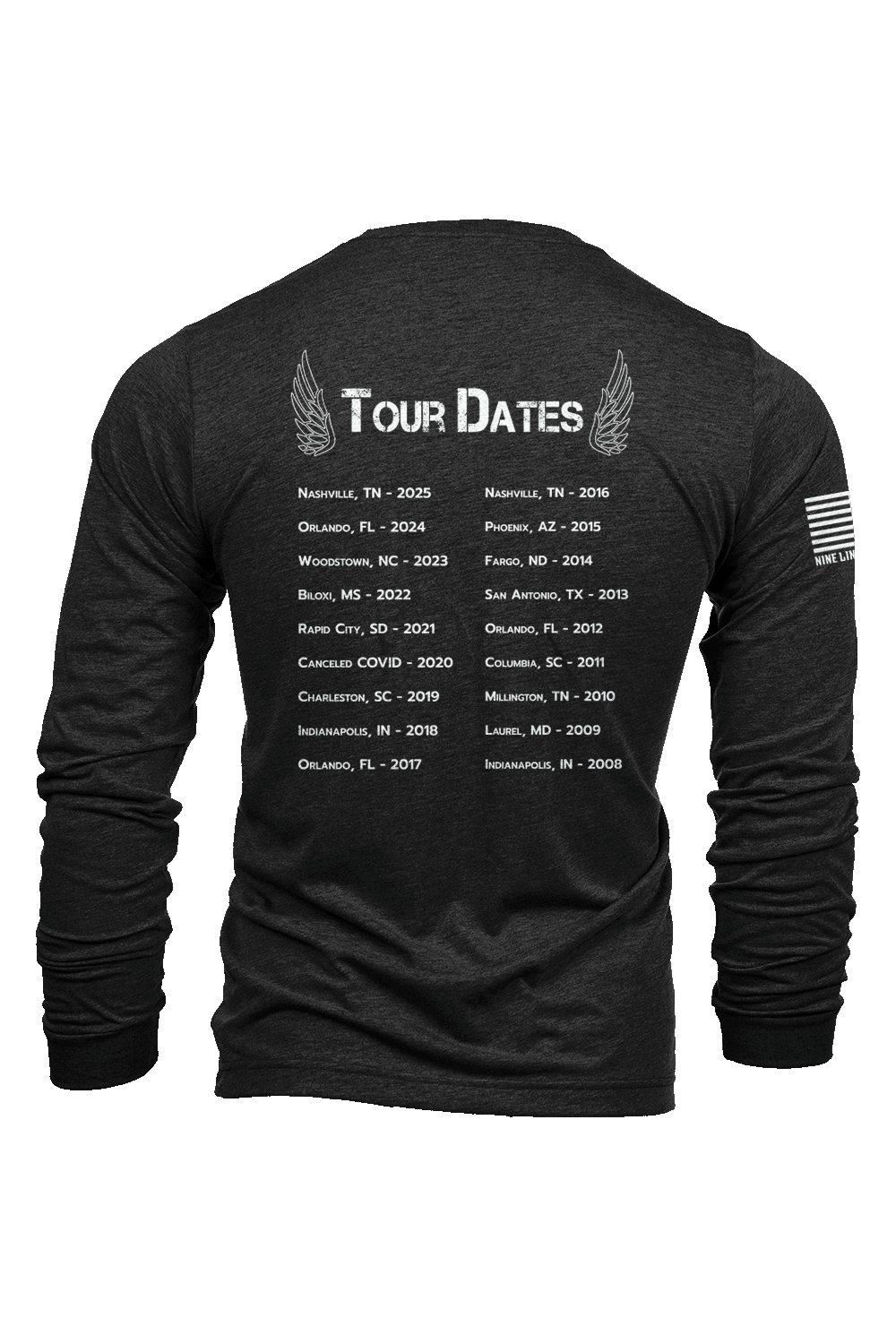 US Military Vets MC Nashville - Long - Sleeve Shirt