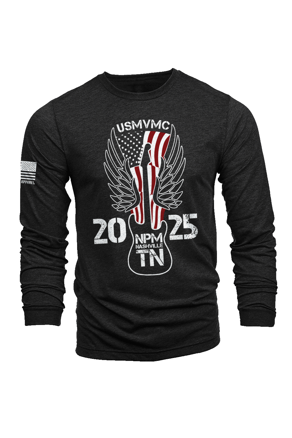 US Military Vets MC Nashville - Long - Sleeve Shirt