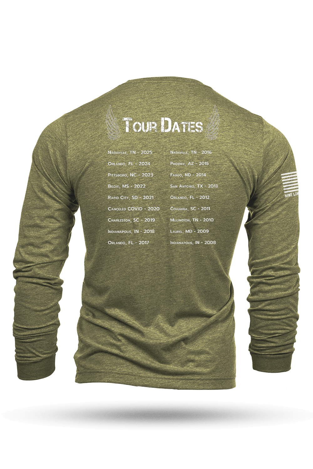 US VET MC - Long - Sleeve Shirt