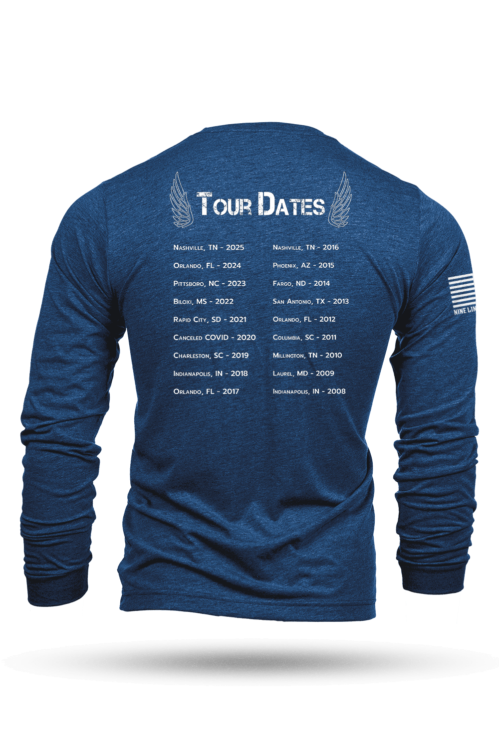 US VET MC - Long - Sleeve Shirt