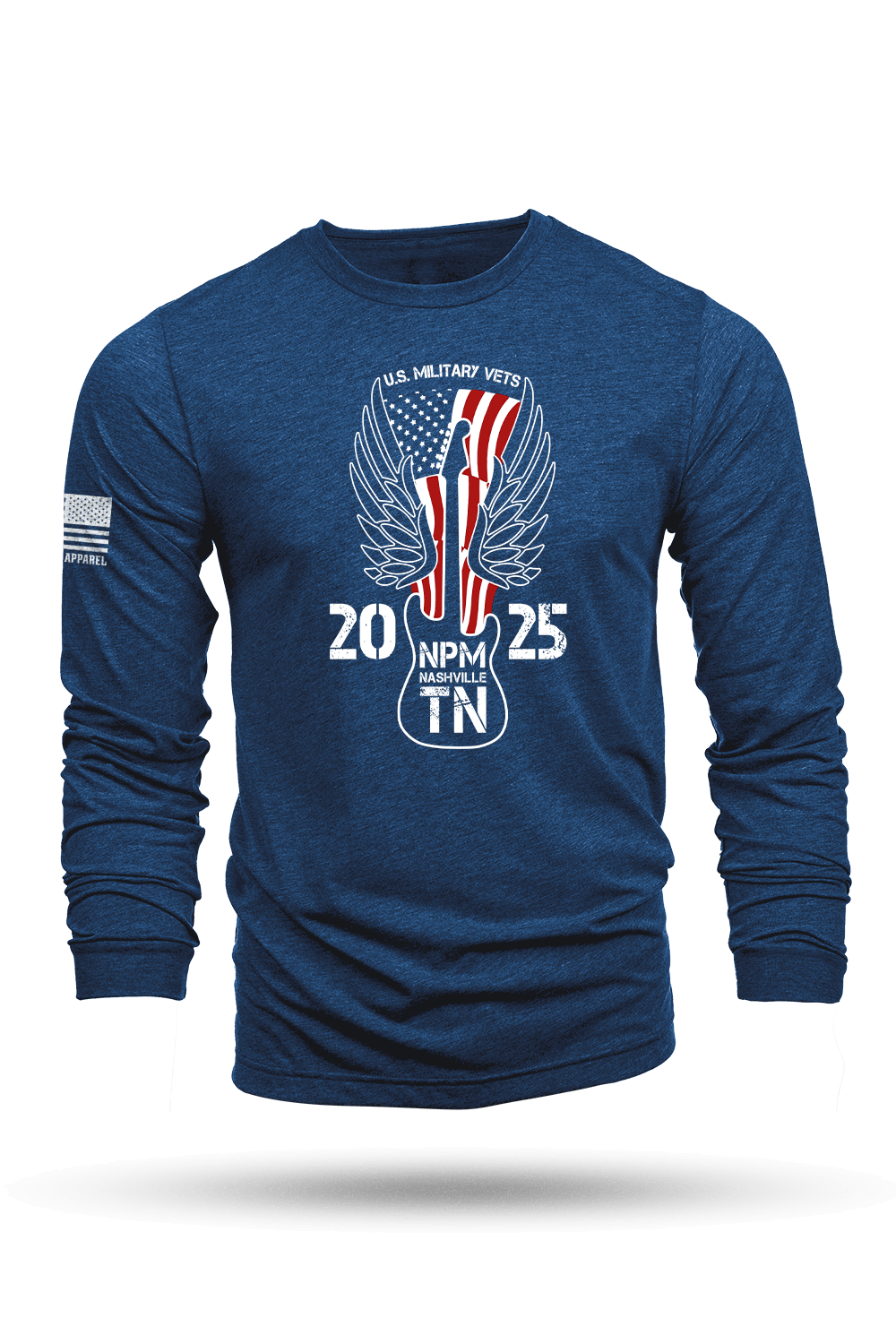 US VET MC - Long - Sleeve Shirt