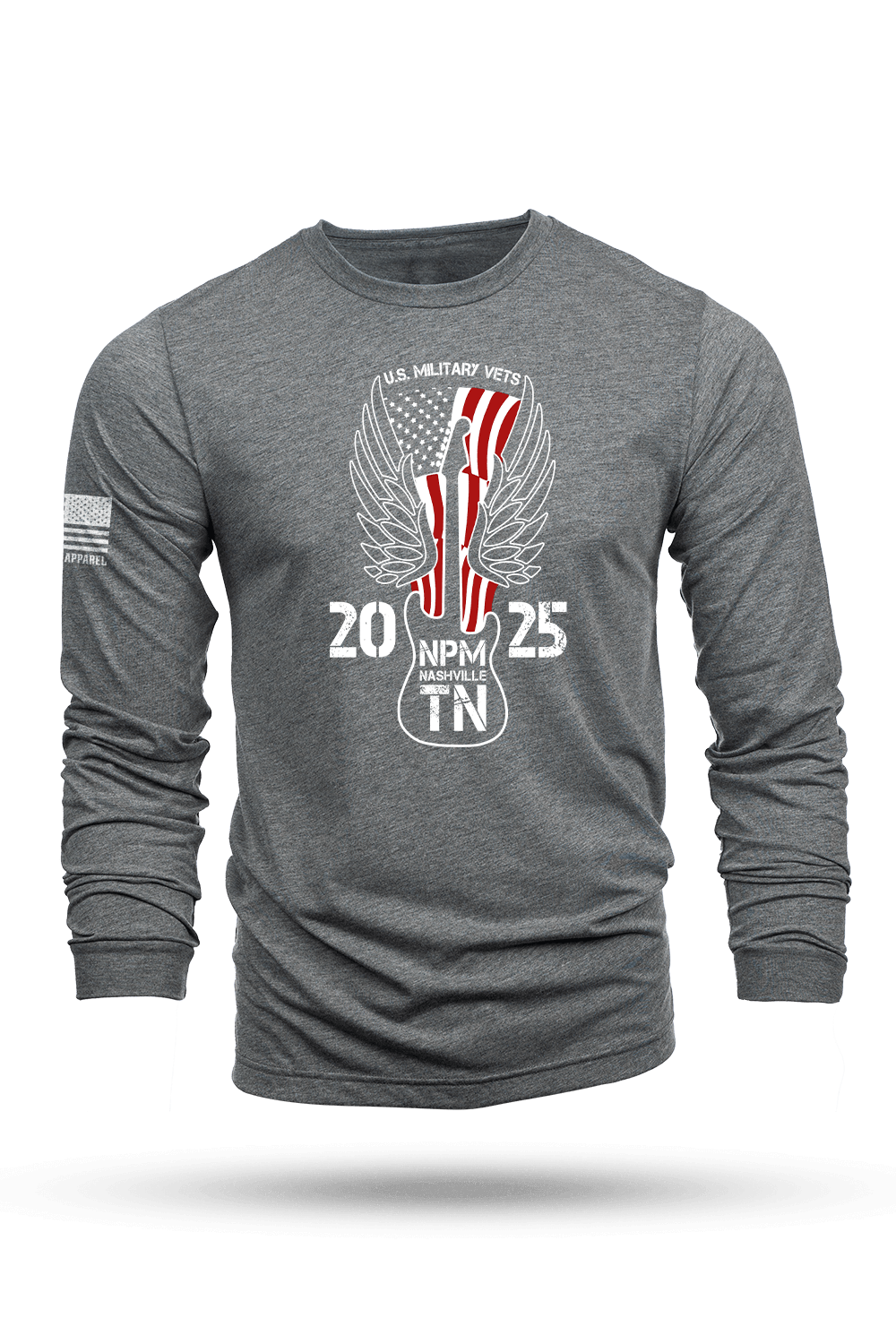 US VET MC - Long - Sleeve Shirt