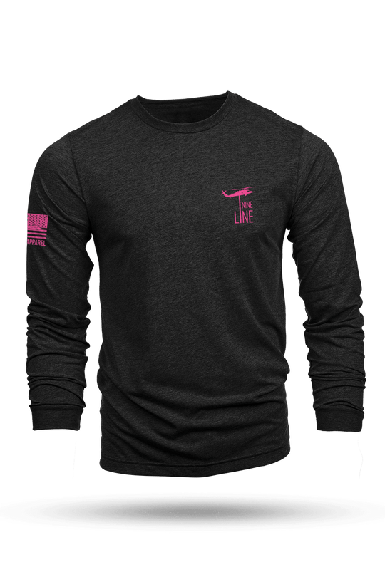 Warriors Wear Pink - Breast Cancer Awareness - Long - Sleeve Shirt