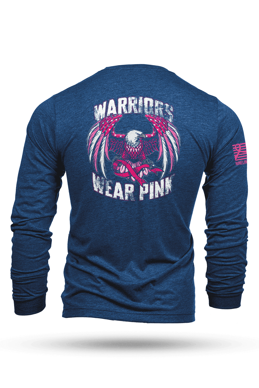 Warriors Wear Pink - Breast Cancer Awareness - Long - Sleeve Shirt