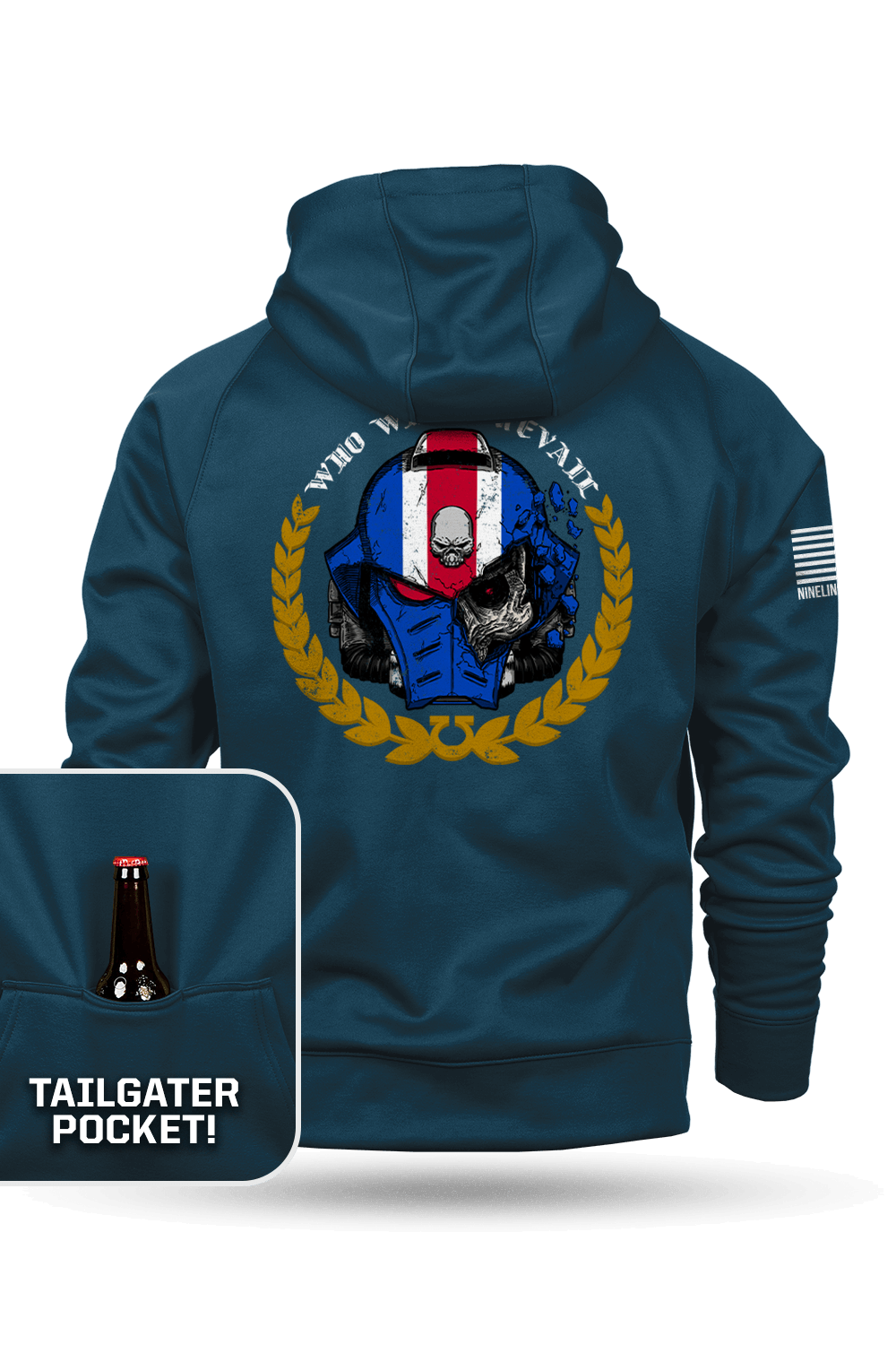 Who Will Prevail? - Raglan Tailgater Hoodie