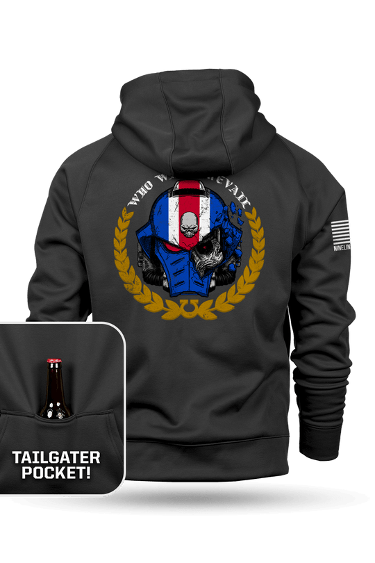 Who Will Prevail? - Raglan Tailgater Hoodie