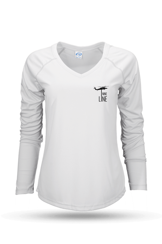 Women's Moisture Wicking T - Shirt - Dropline logo