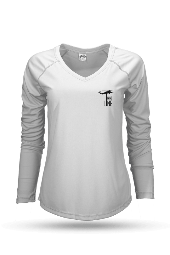 Women's Moisture Wicking T - Shirt - Dropline logo