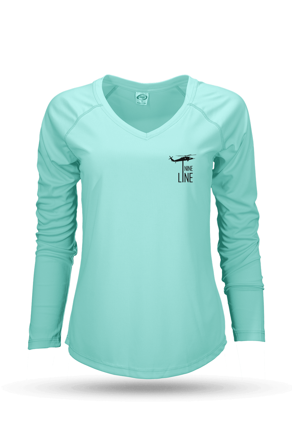 Women's Moisture Wicking T - Shirt - Dropline logo