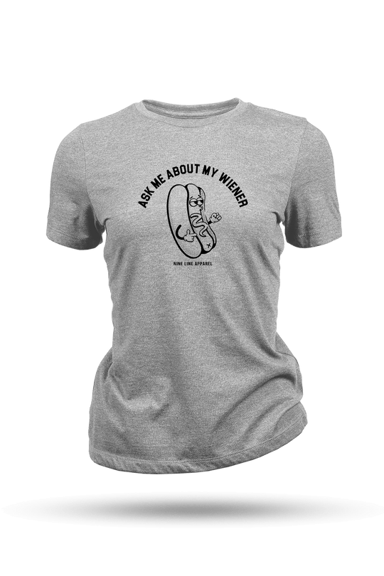 Women's T - Shirt - Ask me about my Wiener