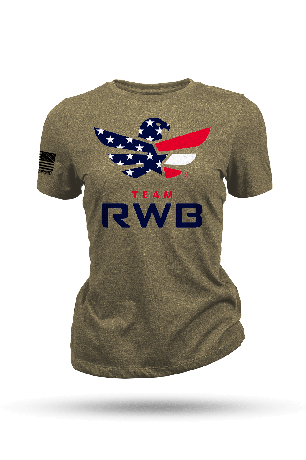 Women's T - Shirt - Team RWB Eagle Flag