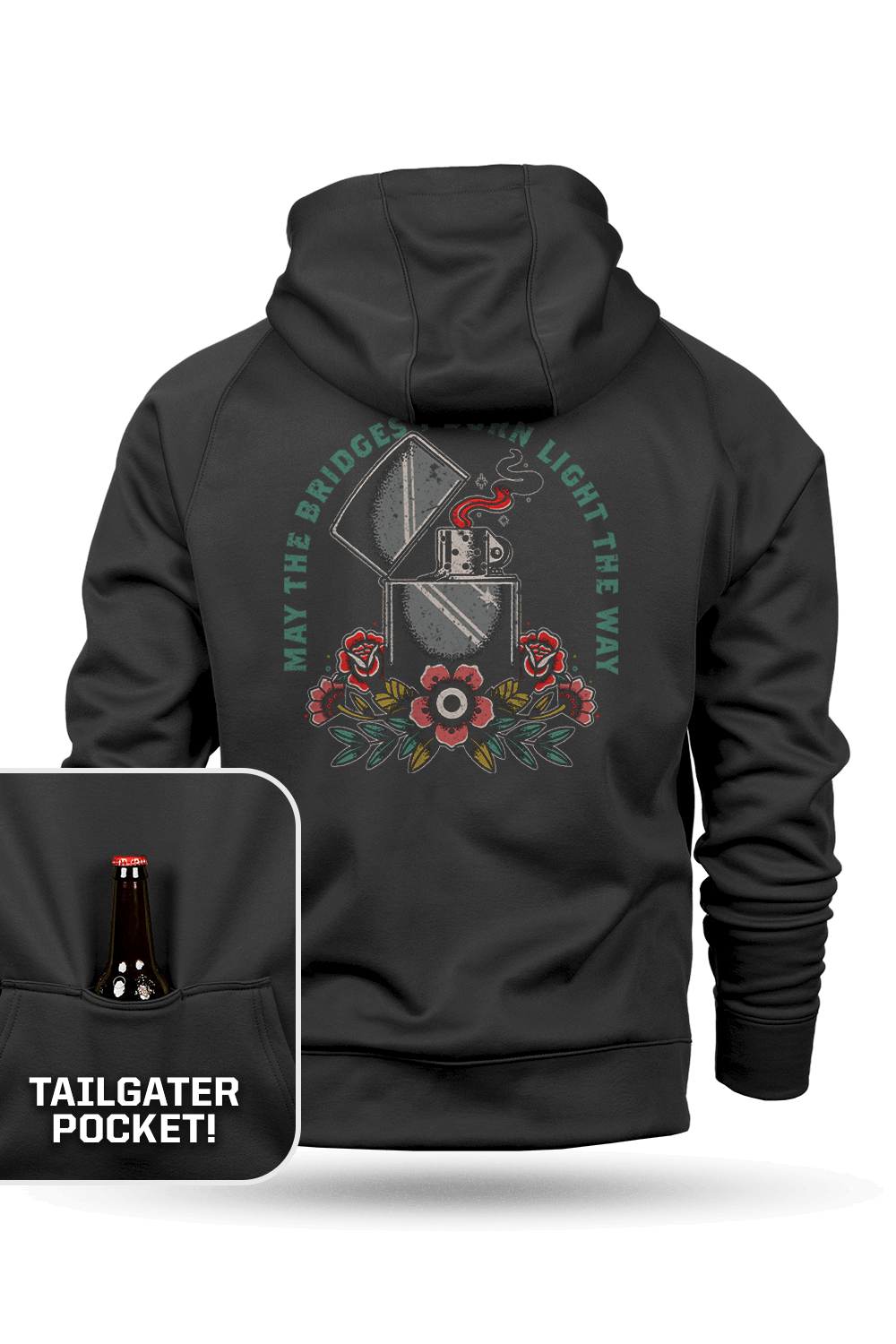 Zippo - Raglan Tailgater Hoodie