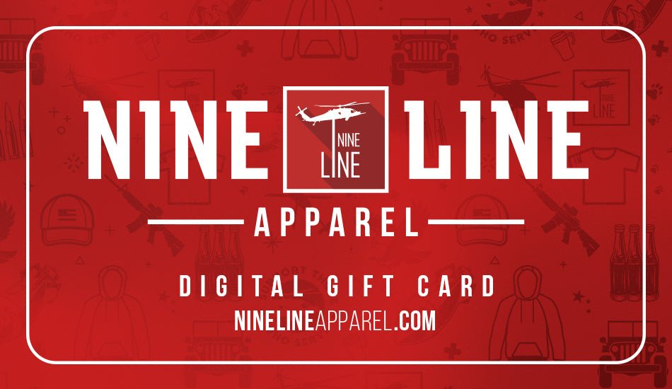 $35 Digital Gift Card - Nine Line Apparel